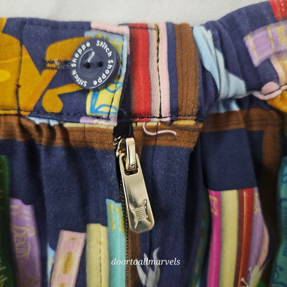 Loungefly Stitch Shoppe Skirt sz XL Disney Book Print - Picture 8 of 12